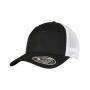 110 Recycled Cap 2-Tone - Black/White - One Size